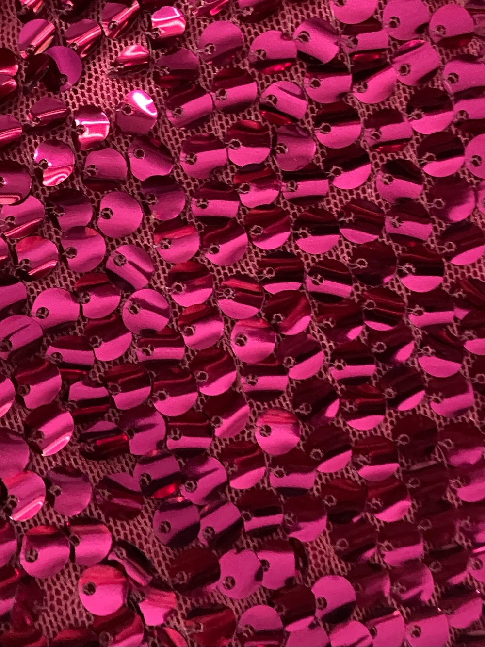 Topshop Fuchsia Sequin Maxi Skirt - Picture 3 of 3